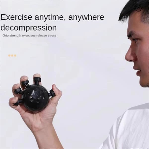 Finger Trainer Hand Grip Strengthener Adjustable Strength Training Handballs Gripper Hand Strength Training B