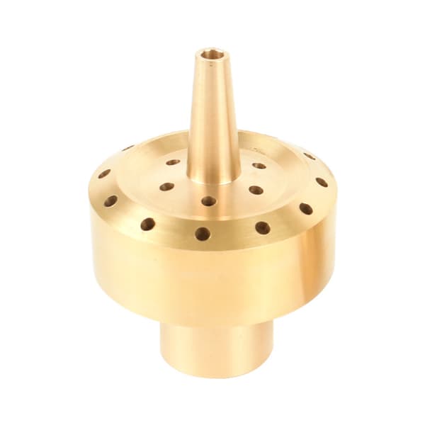 Messing fontenespraydyse Vanndyse Sprinkler Dammpumpe Tilbehør