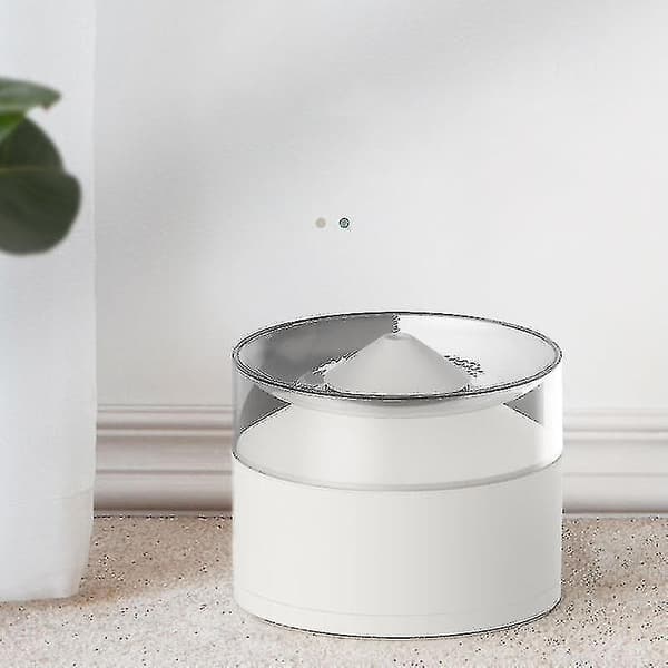 Snöberg Automatic Pet Cat Water Fountain Filter Dispenser Feeder Smart Drinker (White)