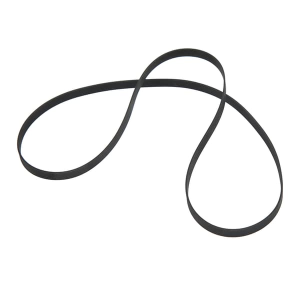 Black Turntable Player Belt Replacement Rubber Recorder Drive Belt 49cm Length