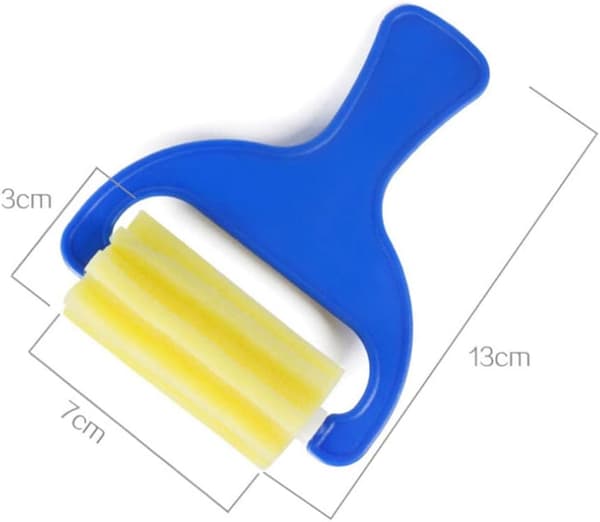Färgroller Mini Målningsskum Svampborste Verktyg Svamp Färgrollers för Barn Målning Lärande 4-pack