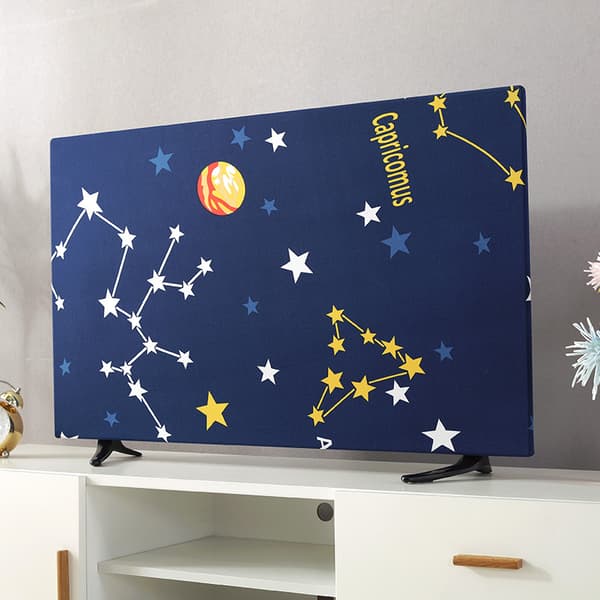 TV-skydd, dammskydd, överdrag, handduk, hushållsupphängd LCD-TV-skydd