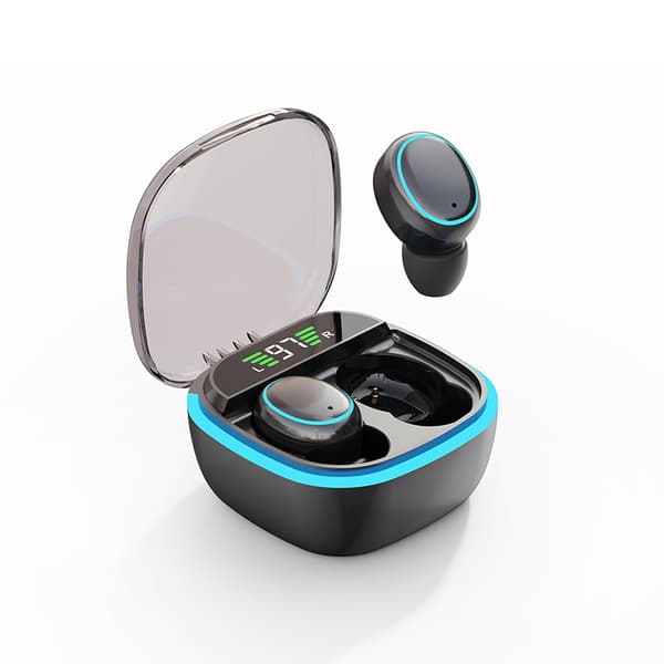 5.0 trådløse ørepropper med mikrofon for sport til iPhone