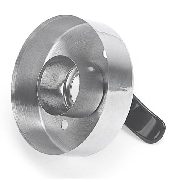 Rustfrit stål donutform kageform multifunktionel donutring fondant kagemuffinsmaskine bageform 6-pak