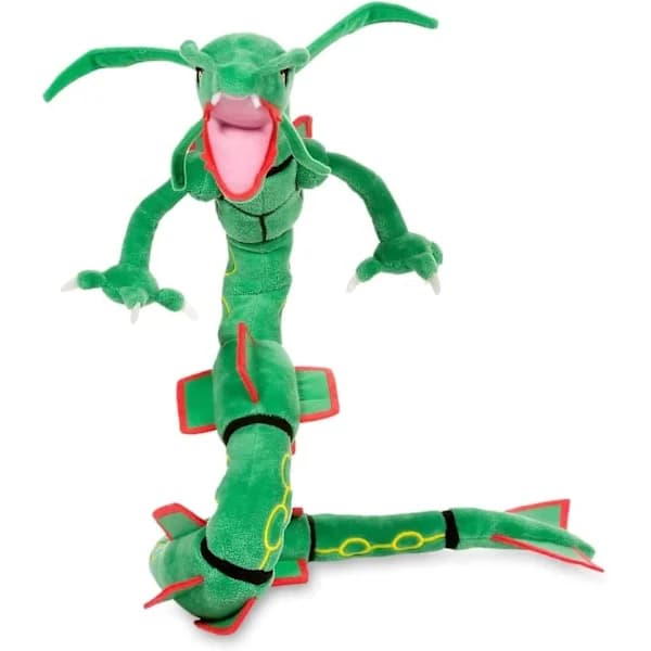 31-tums Grön Rayquaza Drake Plyschdocka Fyllda Leksaker