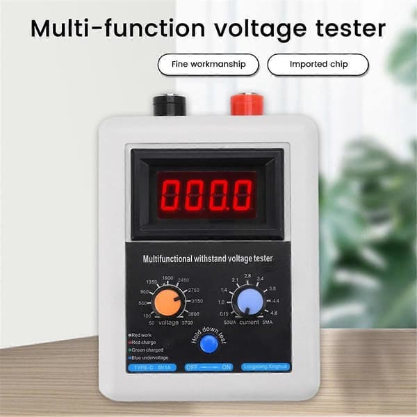 0V-3500V IGBT Spændingskapacitet Transistor Tester Diode MOS Triode LED Spændingskapacitet til MOV Tester Rød