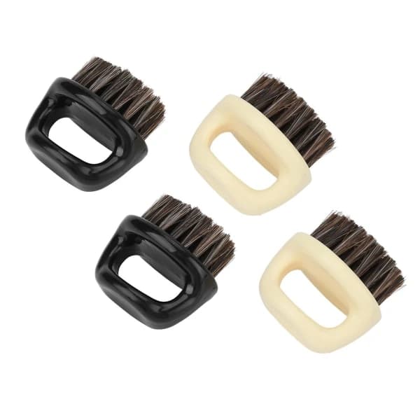 4 stk. Knuckle Børste Skæg Til Mænd Styling Overlæbe Knuckle Børste Bløde Børster Feje Skæg Mand