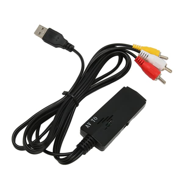 RCA til HD Multimedia Interface-konverter Understøtter 1080P USB-strømforsyning AV til HD Multimedia Interface-adapter