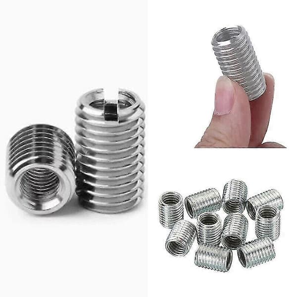 10 kpl M10 - M8 kierreadapteriholkki, supistusmutteri, 10 mm ruuvi