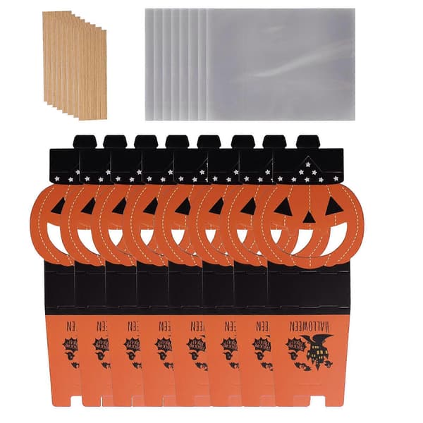 Halloween Candy Box Set Decorative Halloween Candy Boxes Set for Home Celebrations and School Events