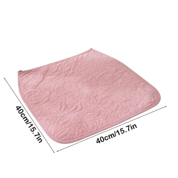 Seasons Universal Kontorputer Sklisikre Ren Bomull Tynne Stolputer Spisestuestolputer Kontorstolputer Maskinvaskbare Rosa Pink