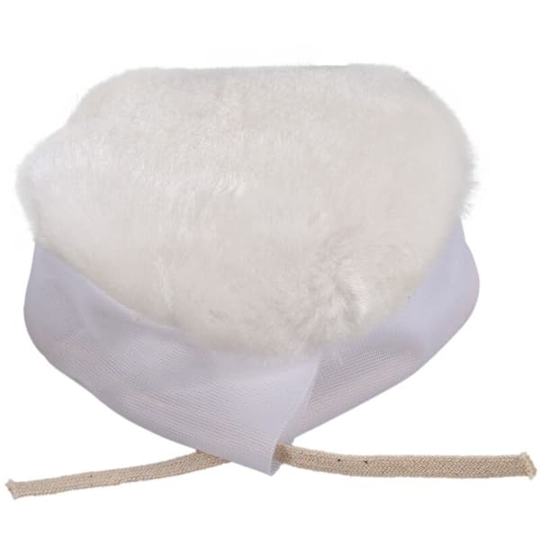 25 stk Polerings-/Bufferkit Myk Ullhette Pad Hvit: 4 Tommer