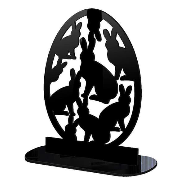 Rabbit Craft Rabbit Decoration Desk Rabbit Decor Rabbit Decor Acrylic Rabbit Sign