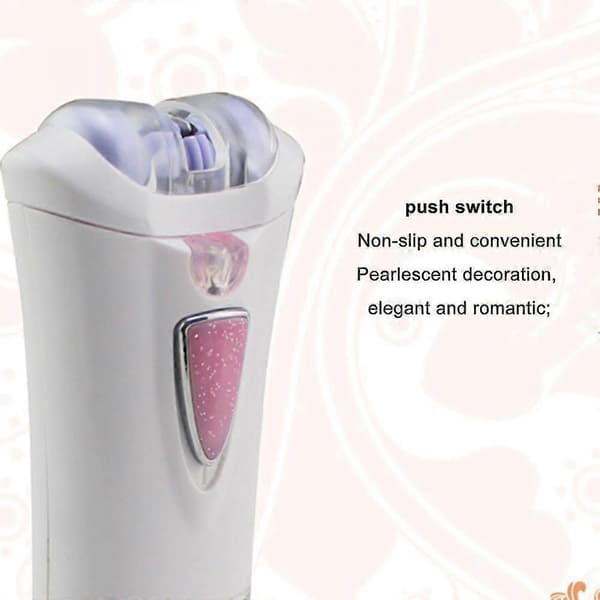 Smooth Glide Epilator til kvinder ansigt - krop og ansigtshårfjerning