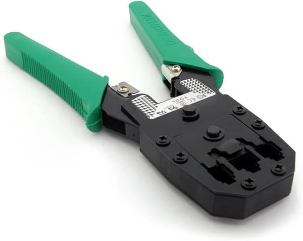 Crimping pliers for network sockets RJ45/11, 8P8C, 6P6C, 4P4C 1 pc