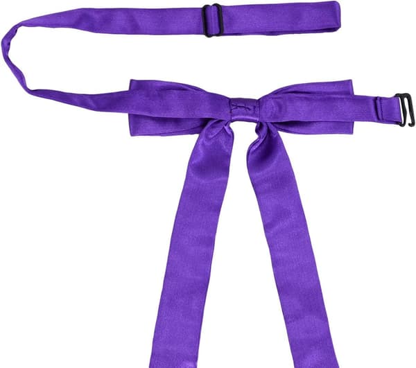 Dame-flue, justerbar, forhåndsbundet, sommerfugleknude, skjorter, slips, TD4 Gr. one size, lilla -