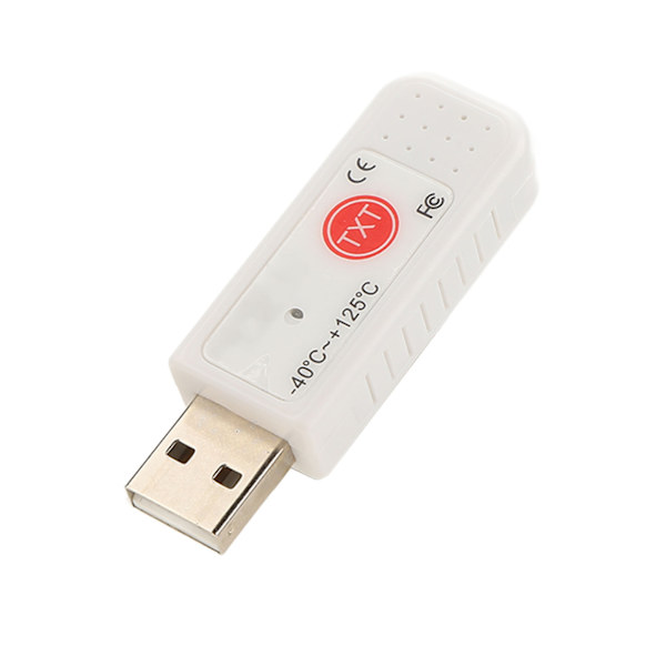 USB-datatermometer USB-datamaskin inne ute termometer dobbel temperatur hyperbolsk display sensor datalogger alarm