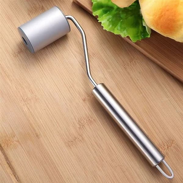 Small Rolling Pin - Manual Dough Roller for Pastries, Fudge, Cookie Dough, Pancakes, Pasta, Bakery, Pizza, Kitchen Utensil