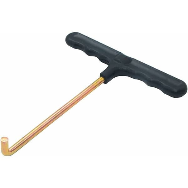 Trampoline Spring Puller T-Hook, Trampoline Tool Metal Tent Stake Puller for T-Hook, Hand Tool T-Hook Adjustment Spring Puller Kit