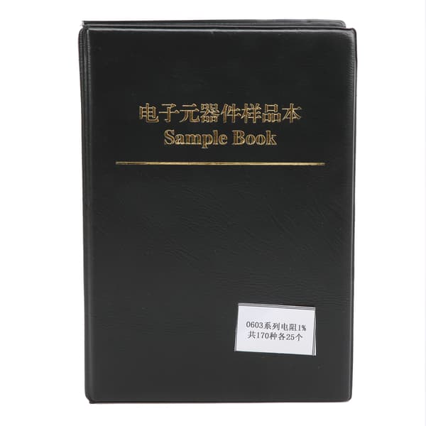 SMD Resistor Sample Book 4250 pcs 170 Values 0603 Series Electronic Component Kit
