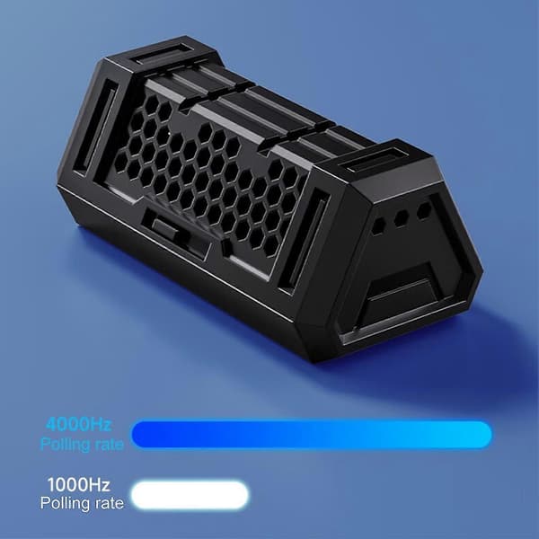 4K Receiver for Mouse Plug-Play Wireless Mouse Receiver for A5 Pro Low Latency 4000Hz Polling Rate Mouse Adapter for A5 Pro Max Gaming Accessories