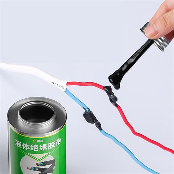 Liquid Electrical Tape Insulation Tape, Electrical Adhesive, Cable Waterproof and High Temperature 260ml
