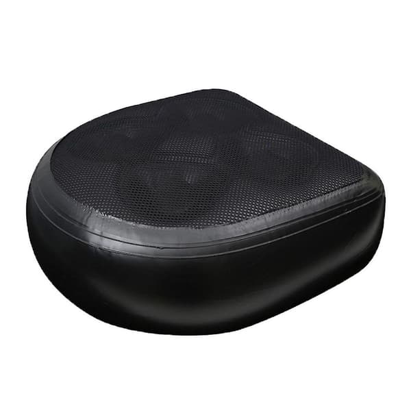 Jacuzzi Spa Booster Setepute Oppblåsbar Badekarpute Svart Nettingoverflate