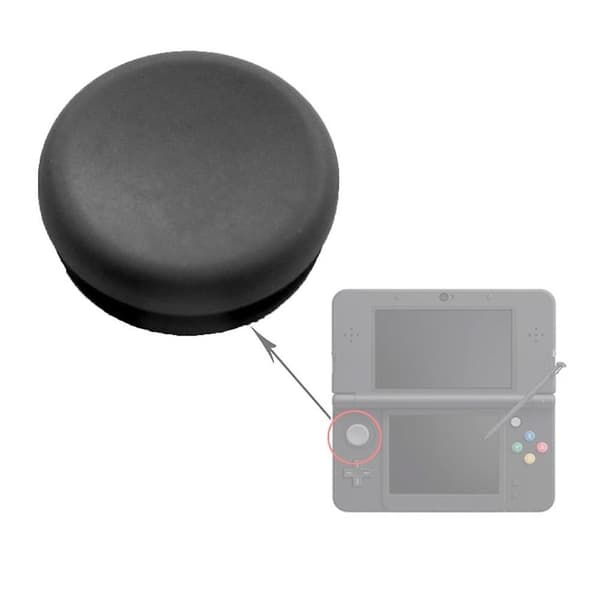 Erstatnings Grå Joystick Tommelfingerpind Cirkelplade til 2DS 3DS & 3DS XL Lille grå