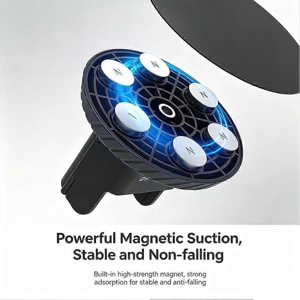 For Sunnylife DJI Osmo Pocket 4 Magnetisk Basestativ Bilpanser Hurtigfeste