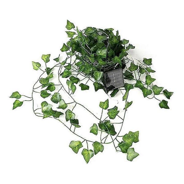 Solar Powered Rattan String Lights Outdoor Rattan Decorative String Lights 2M