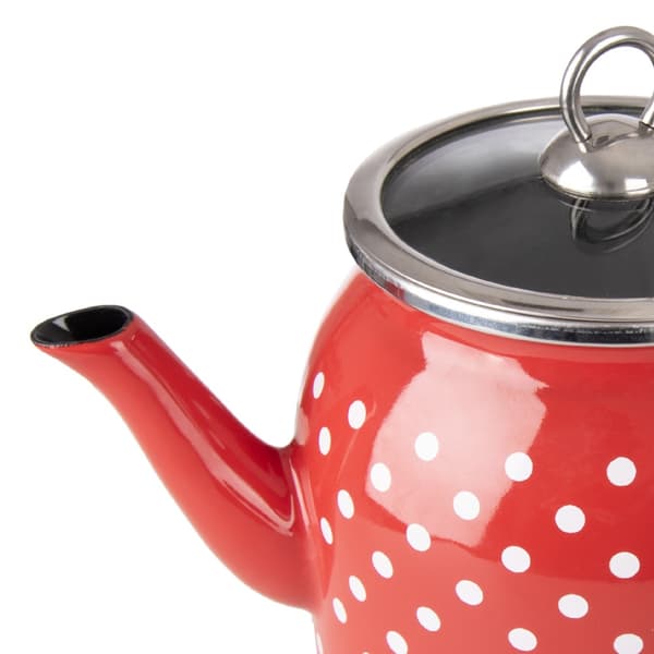 TECKA emalj vattenkokare 1,1 l 732