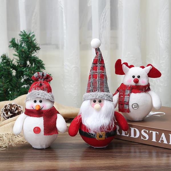 LED Julefigur Dekoration Julegave, Lys Sn DXGHC