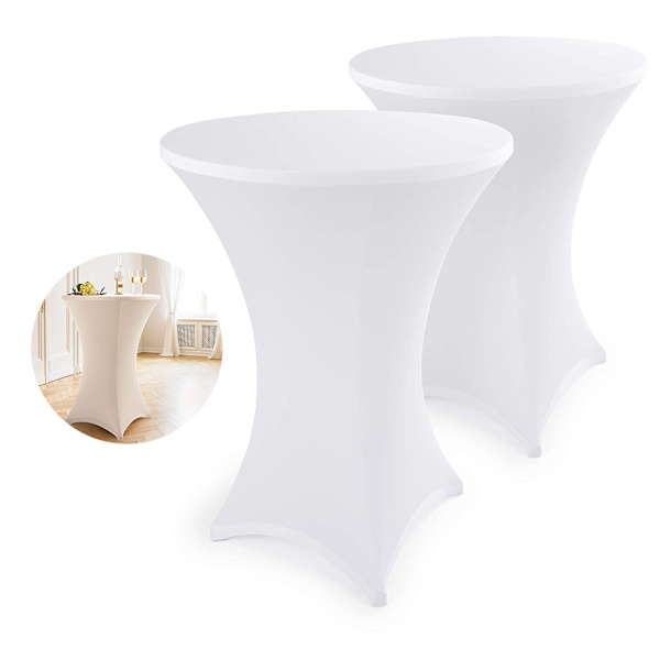 2-pack Stretch Bar Table Covers for Metal Tables - Stylish & Durable [JUN]