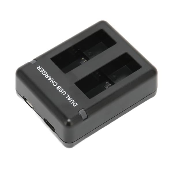 Dobbelt batterioplader til kamera Multifunktionel hurtig USB-batterioplader til AHDBT-501 601 701 801