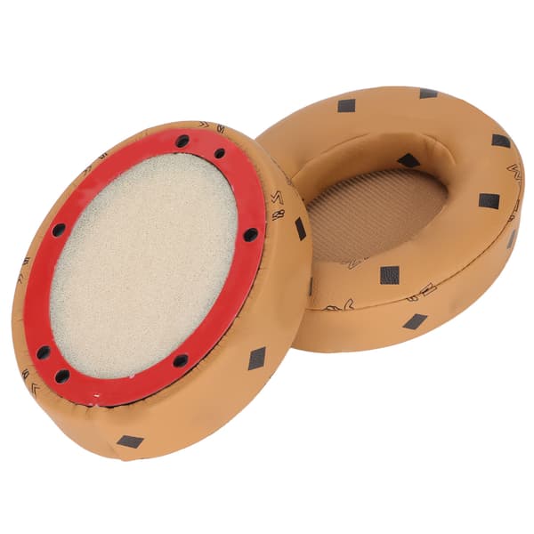 Replacement Ear Pads Professional Protein Leather Memory Foam Ear Cushion for Monster Studio2.0 Wireless Headphones