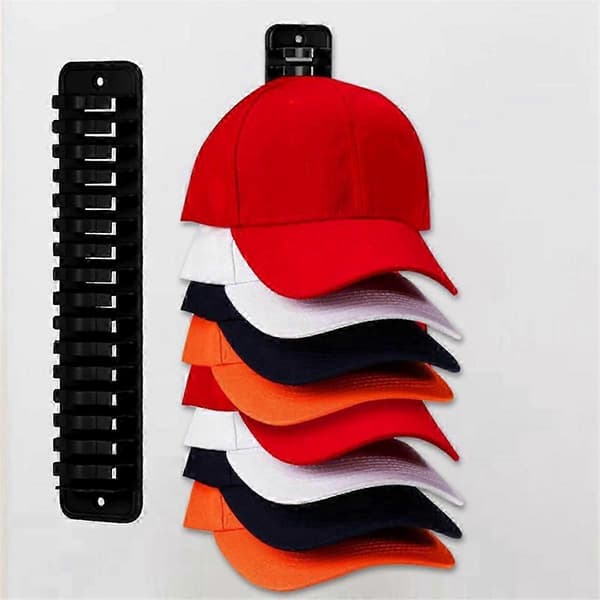 Hattorganisator Hatthylle Oppbevaringsholder for Plassbesparende Hattholder Baseballcap Displaystativ