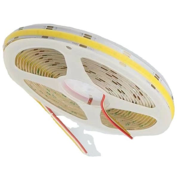 COB LED-striper, 12V Varmhvite LED-striper - 5m - DENUOTOP