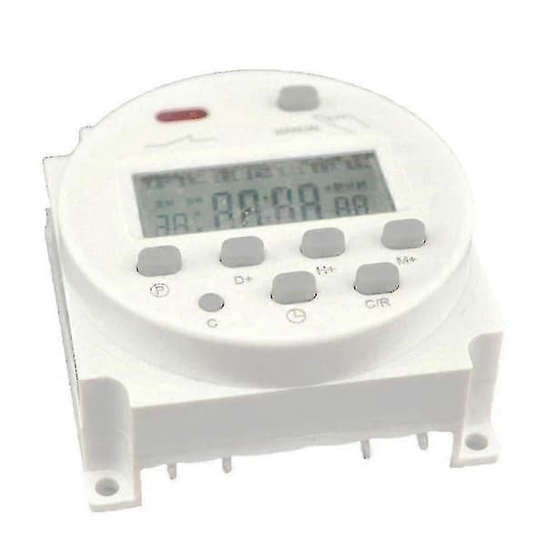 DC 12V Timerbryter 16A Digital Elektronisk Relé