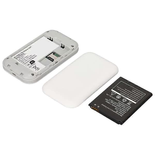 4G LTE portabel internet-hotspot, trådlös WiFi-router, stöder 8 till 10 användare, 4G trådlös router, vit White