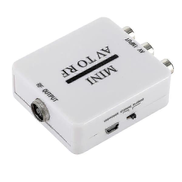 AV to RF Video Converter (supports RF 67.25mhz 61.25mhz)