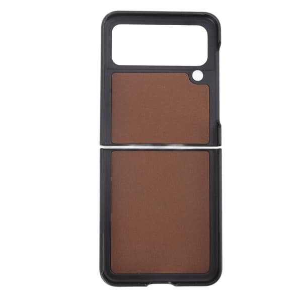 Foldable Screen Mobile Phone Case Leather Foldable Screen Phone Cover Protection for Samsung Galaxy Z FLIP 4 Camouflage Green