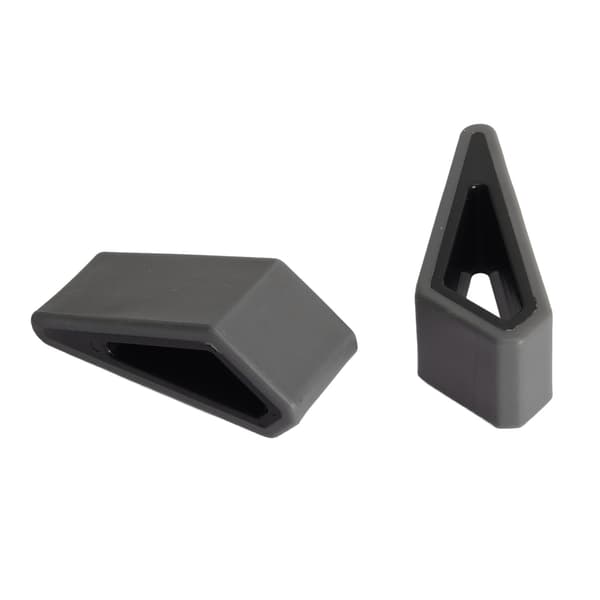 2 stk Mini Bærbart Laptopstativ Ergonomisk Design Forhindrer Deformasjon Laptopstativ for Husholdning Svart