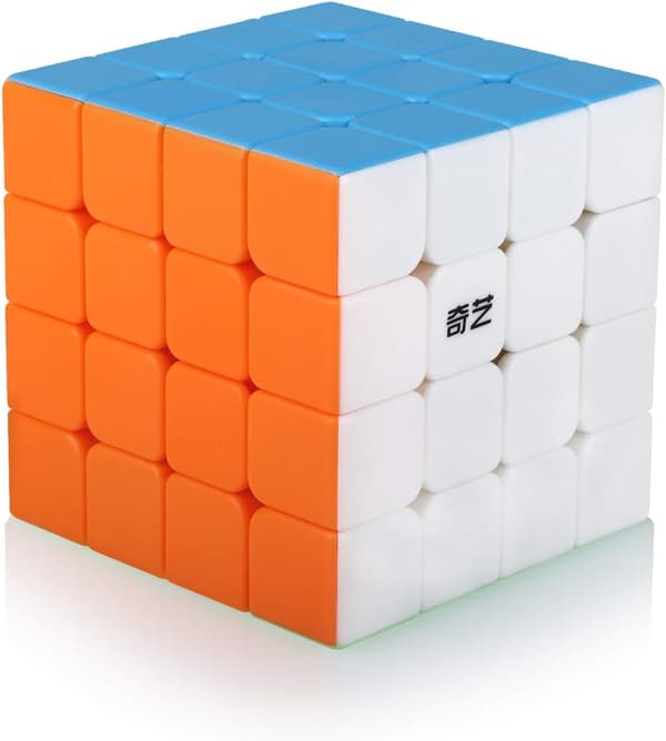 Speed Cube 4x4 4x4x4 Stickerless Magisk Puslespil Magisk Speed Cube
