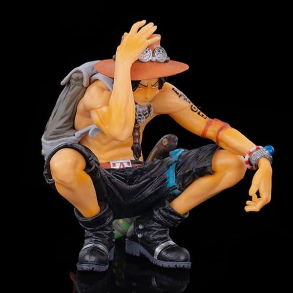 1. Anime One Piece Ace Devil Fruit Evne Kæmpende Actionfigur