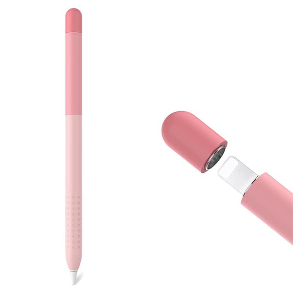 Durable Silicone, Protect Capacitive Pen Suitable for Apple Capacitive Pen 1st Generation Silicone Protective Cover Protective Shell Anti-drop