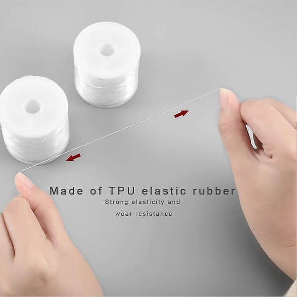 Transparent Crystal Clear Nylon Bead Thread Jewelry Bracelet Making Craft Wire
