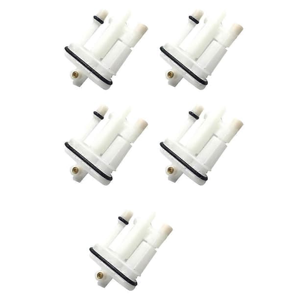 5-pack 596521 Fuel Module Main Nozzle Compatible with 596521 Compatible with Briggs Fuel Unit Module Carburetor Repair Kit
