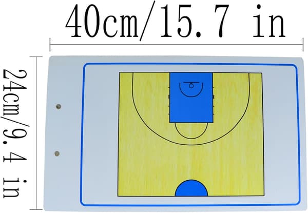 ZSB1 Basketboll-tavla, torrraderbar, dubbelsidig -