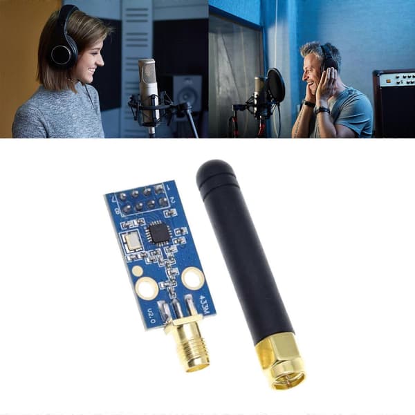 CC1101 RF Transceiver 433MHz Trådløs Modul Med SMA-Antenne Til Hurtig Dataoverførsel