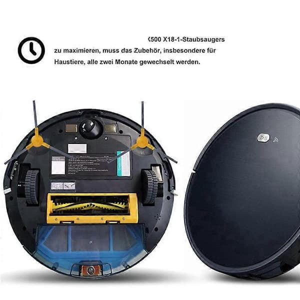12 stk. sidebørster til Ikhos Create NetBot S15, Neatsvor X500, X600, Tesvor X500 Pro robotstøvsuger